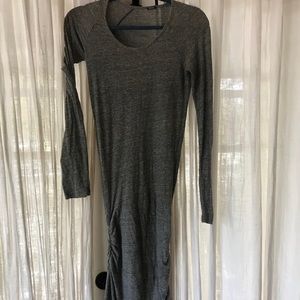 Monrow knit jersey dress